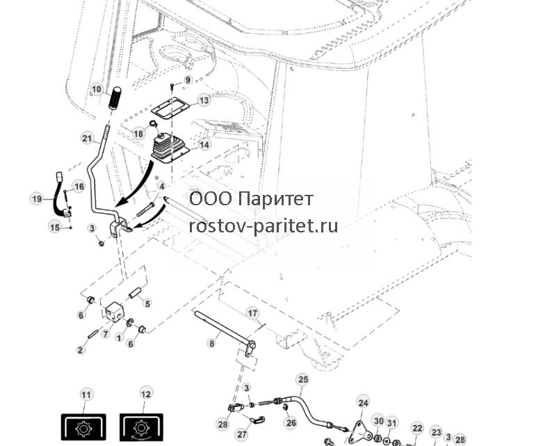 Управление задним PTO, кабина - ST798562 288.jpg